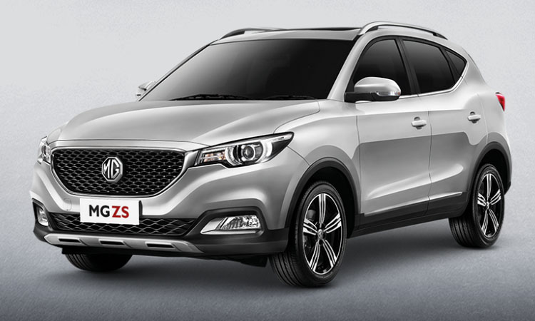 MG ZS SMART 2019สีเงิน SILVER METALLIC