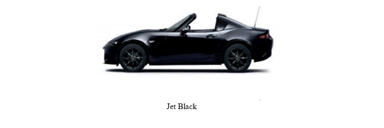 Mazda MX-5 สีดำ Jet Black