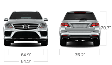 ด้านหน้า - ้านหลัง Mercedes-Benz GLE S 2019