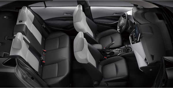 ห้องโดยสารToyota Corolla Altis 2019