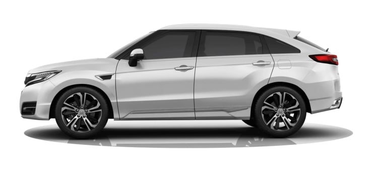 Honda UR-V SUV สีขาว