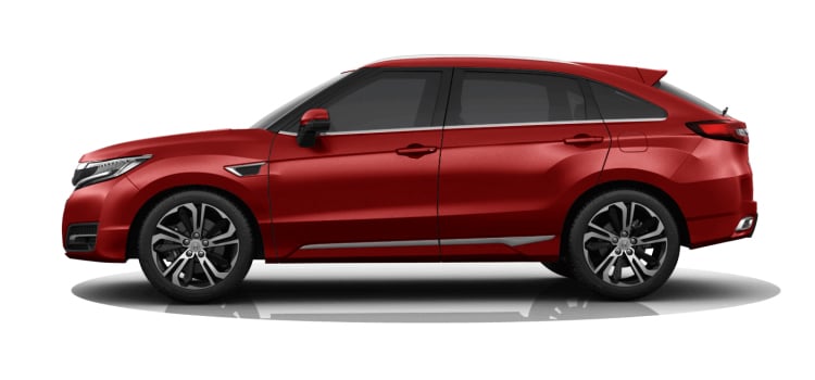 Honda UR-V SUV สีแดง