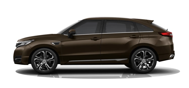 Honda UR-V SUV สีเทาดำ
