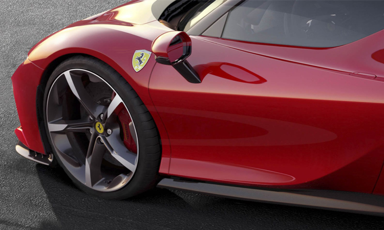 ดีไซน์ภายนอก Ferrari SF90 Stradale