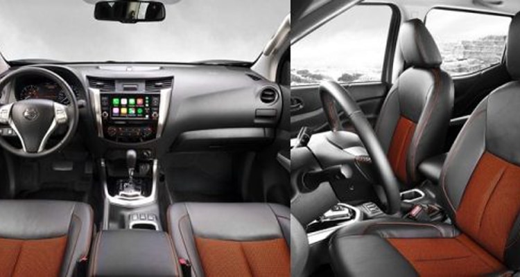 ภายใน Nissan Navara Black Editio