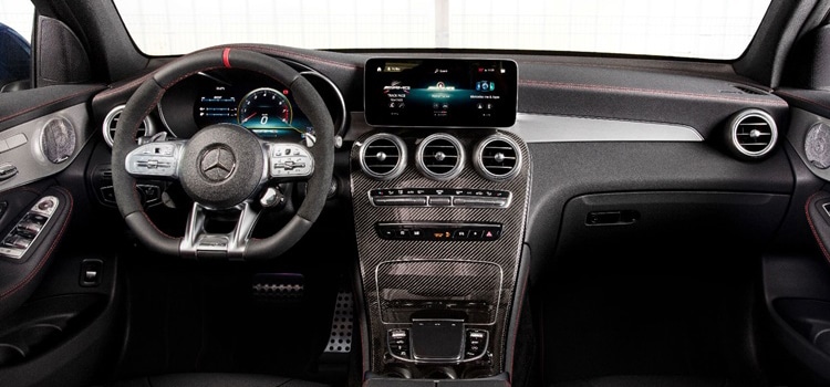 Mercedes-AMG GLC 43 4MATIC / Coupé Facelift ดีไซน์หน้าใหม่ และเพิ่มพละกำลัง 3 ดีไซน์ภายใน Mercedes-AMG GLC 43 4MATIC / Coupé Facelift