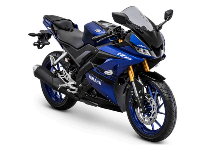 สีน้ำเงิน Yamaha R15