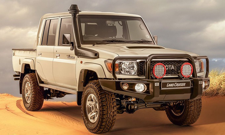 Toyota วางจำหน่าย Toyota Land Cruiser 70-Series Namib รุ่นพิเศษ ในตลาดแอฟริกาใต้