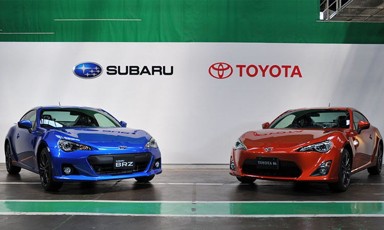 Toyota ร่วมทุนเพิ่มกับ Subaru พัฒนาสปอร์ตคาร์86 และ BRZ รุ่นใหม่