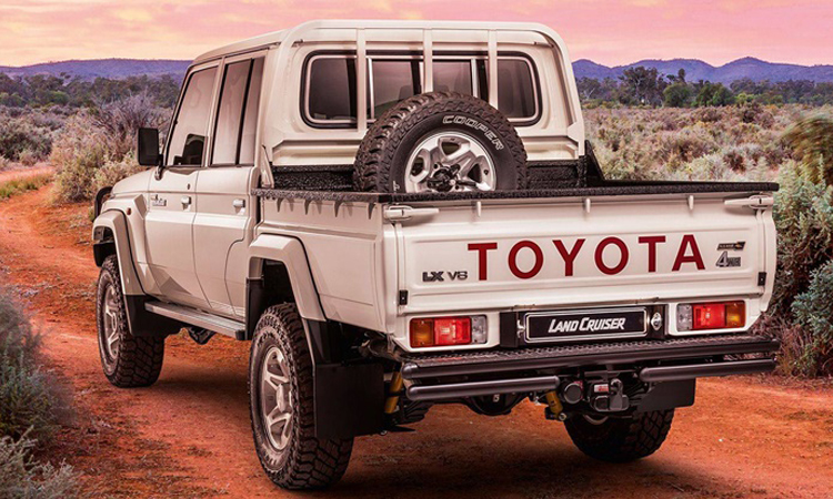 ดีไซน์ภายนอก Toyota Land Cruiser Namib