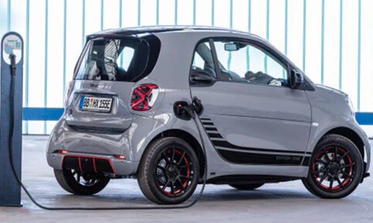 smart EQ fortwo coupé – cabrio และ forfour EV 100% 2 ดีไซน์ภายนอกของ smart EQ