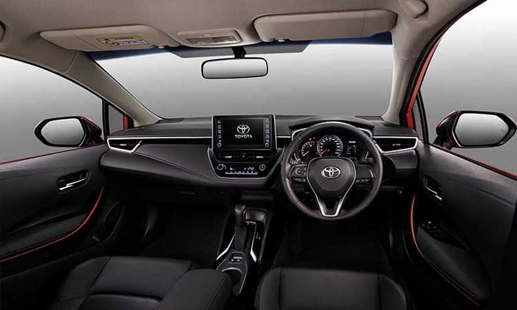 ราคา ตารางผ่อนดาวน์ NEW Toyota Corolla ALTIS (TNGA) ปี 2020-2021 10 ดีไซน์ายใน Toyota Corolla Altis