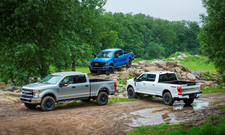 Ford F-Series Super Duty  รุ่นแต่งพิเศษก่อนโชว์ตัวจริงที่งาน SEMA 2019