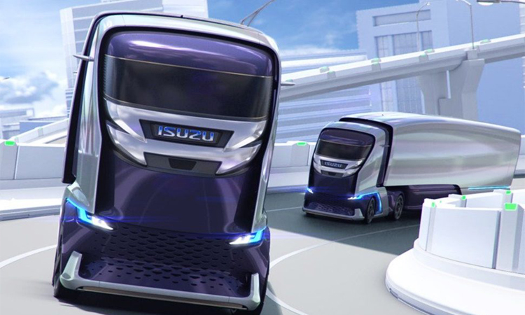 Isuzu เตรียมเปิดตัว Isuzu FL IR Truck รถบรรทุกขับอัตโนมัติ ที่งาน Tokyo Motor Show 2019 เป็นที่แรก
