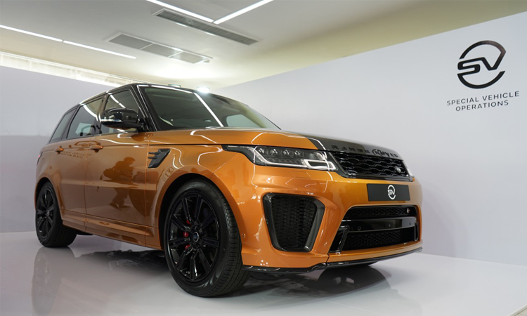 Range Rover Sports SVR เอสยูวีขุมพลัง V8 ราคา 13.999 ล้านบาท