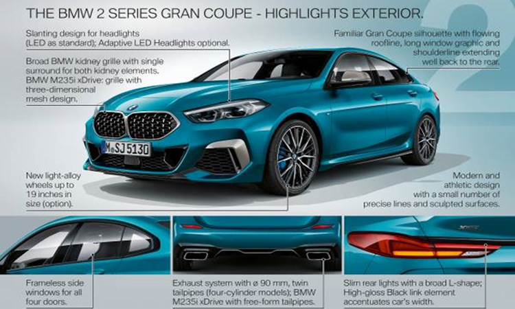 1 BMW 2 series Gran Coupe 2019 