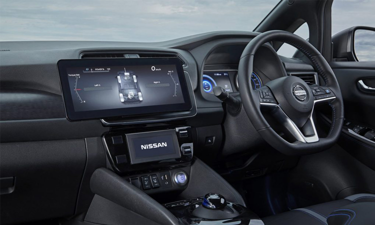 All NEW Nissan Leaf e+ รถพลังงานไฟฟ้าแต่งสปอร์ต 5 ภายใน Nissan Leaf e+