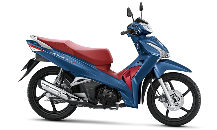 New Honda Wave 125i พร้อมสีใหม่ Blue Metallic