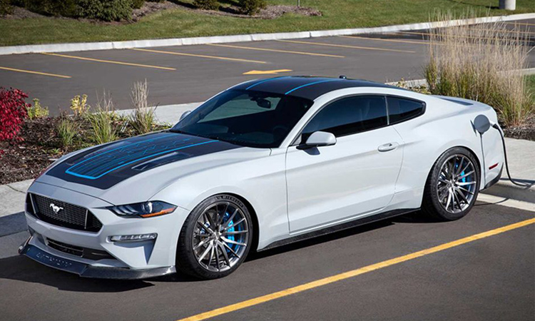 FORD Mustang Lithium มัสเซิลคาร์พลังงานไฟฟ้า 900 แรงม้า