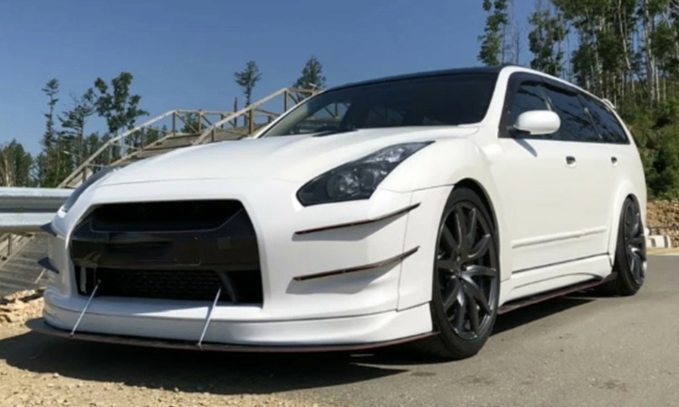 Nissan Stagea สปอร์ตวากอน หน้า R35 ที่จำหน่ายในรัสเซีย ด้วยราคา 5 แสนบาทไทย