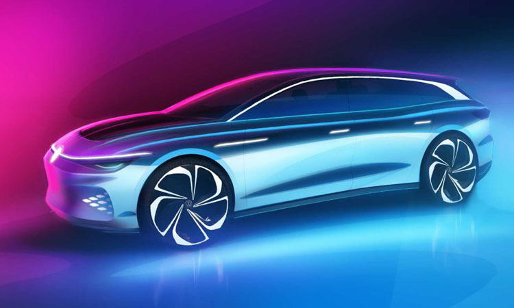 Volkswagen ID. Space Vizzion รถยนต์พลังงานไฟฟ้า