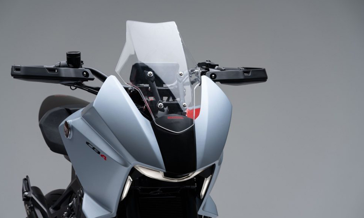 ดีไซน์โคมไฟหน้า Honda CB4X Concept 650cc