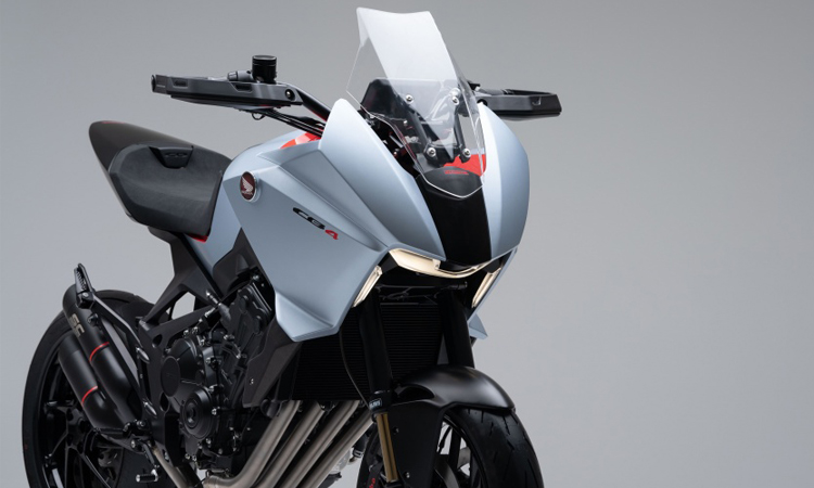 ด้านหน้า Honda CB4X Concept 650cc
