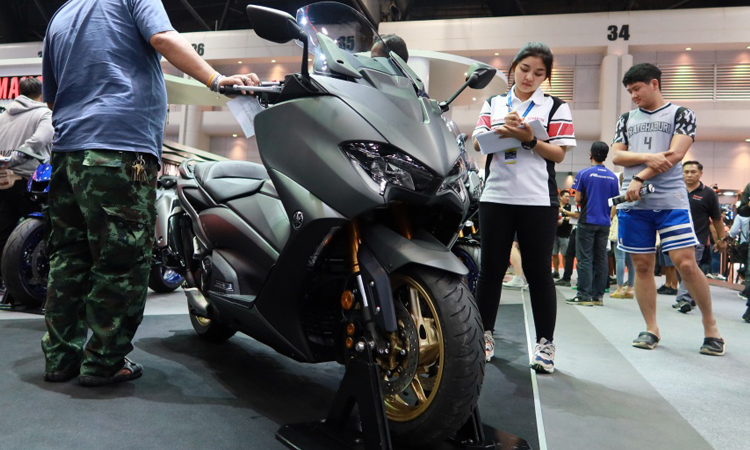 Yamaha TMAX 560 Tech Max ยันราคา 5.39 แสนบาท ในงาน Motor Expo 2019
