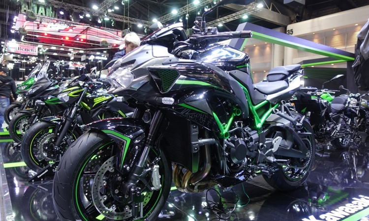 Kawasaki เปิดตัว Kawasaki Z H2 เน็กเก็ตซูเปอร์ชาร์จในงาน Motor Expo 2019