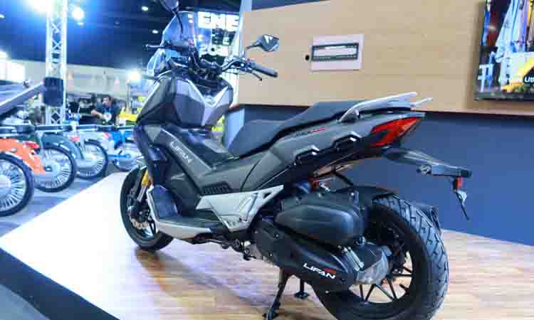 Lifan KPV150 Prototype แอดเวนเจอร์สกู๊ตเตอร์ ที่งาน Motor Expo 2019 2 ดีไซน์ Lifan KPV150 Prototype