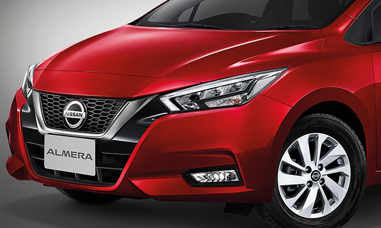 ดีไซน์ด้านหน้า ตารางราคาผ่อน/ดาวน์ All NEW Nissan ALMERA 1.0 TURBO
