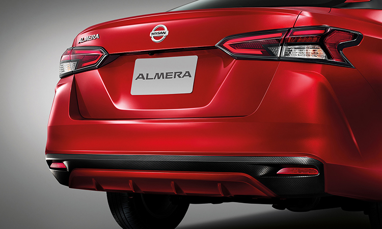 ดีไซน์ด้านหลัง ตารางราคาผ่อน/ดาวน์ All NEW Nissan ALMERA 1.0 TURBO