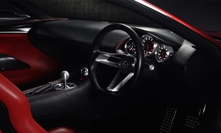 ภาพทีเซอร์ Mazda RX-Vision GT3 ภายใน 