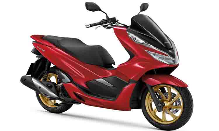 New PCX150i ดำแดง