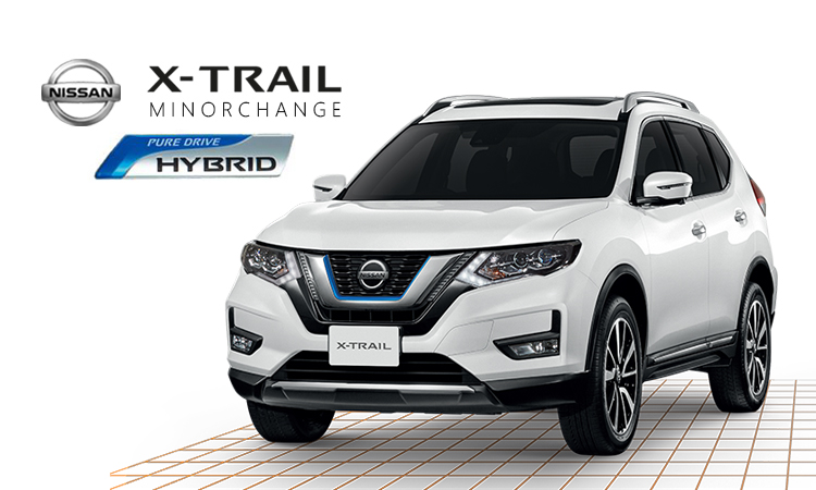 Nissan X-Trail HYBRID Minorchange ราคา 1,537,000 – 1,617,000 บาท