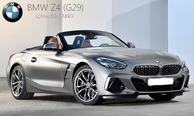 BMW Z4 sDrive30i M Sport / M40i (G29) ราคา 3,999,000 – 4,999,000 บาท (นำเข้า CBU)