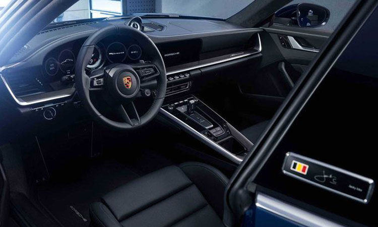 ภายใน Porsche 911 Belgian Legend Edition 2020
