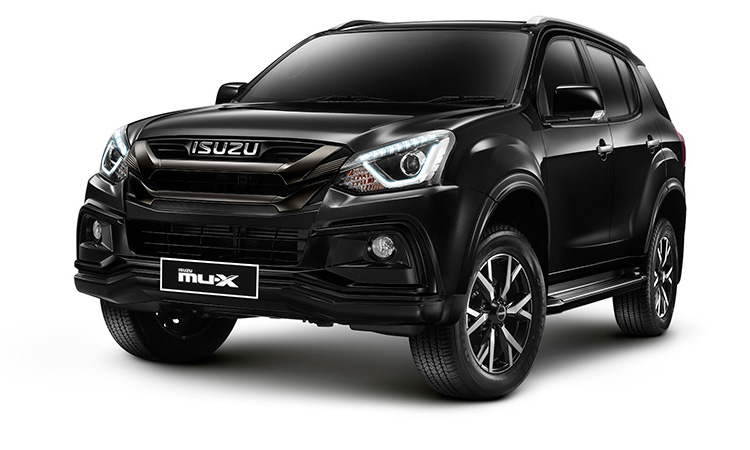  Isuzu MU-X The New ONYX สีดำ Australian Coal Black
