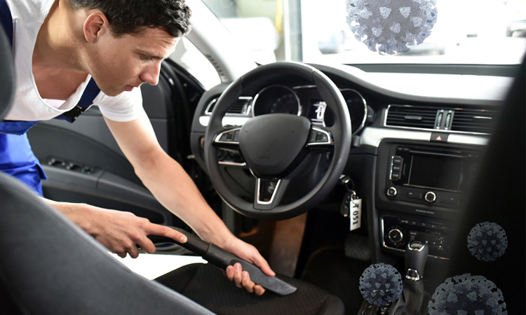 4 วิธีลดความเสี่ยงต่อการติดเชื้อไวรัสโคโรนา Covid-19 ในรถยนต์ของคุณ
