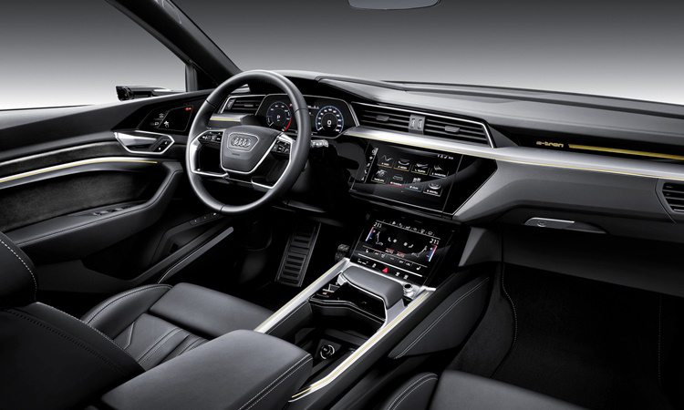 ภายใน Audi e-tron