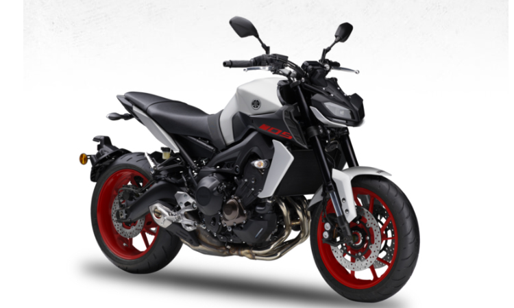 สีตัวถัง Yamaha MT-09 ขาว