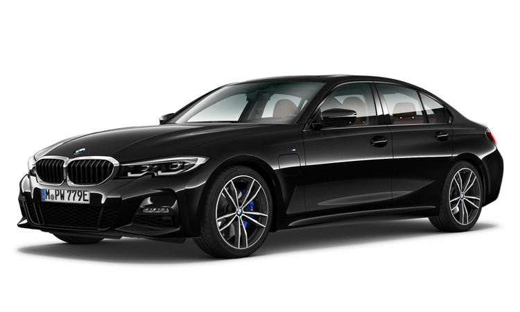 BMW 330e M Sport (Plug-in Hybrid) สีดำ Black Sapphire