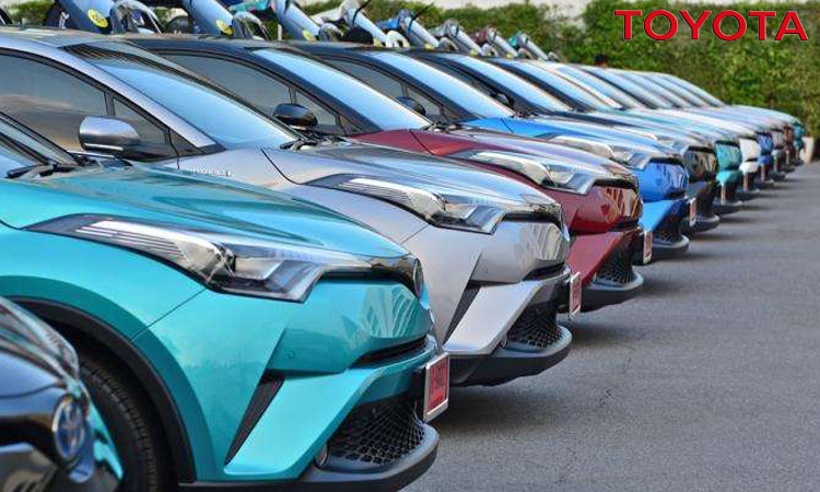 TOYOTA ได้เปิดสายการผลิตรถยนต์ ทั้งกะกลางวันและกะกลางคืน