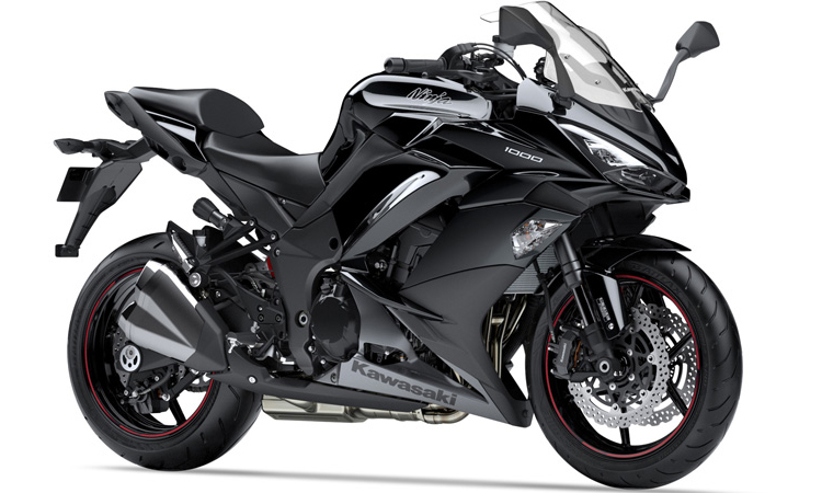 Kawasaki Ninja 1000 สี METALLIC SPARK BLACK / METALLIC GRAPHITE GRAY