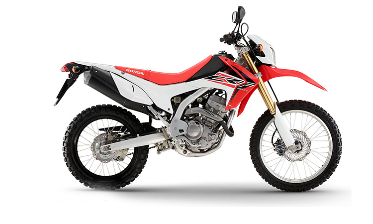 Honda CRF250L สีขาว-แดง