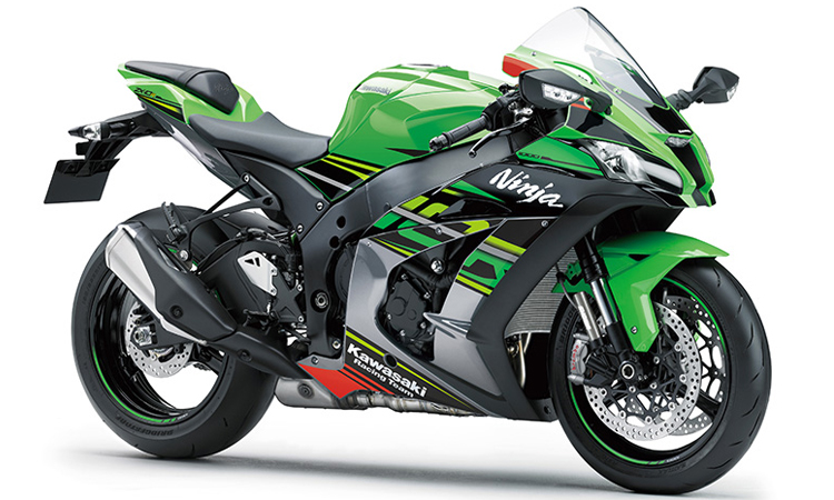 Kawasaki Ninja ZX-10R สี LIME GREEN / EBONY / METALLIC GRAPHITE GRAY