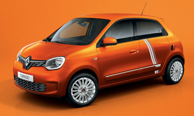 Renault Twingo Z.E Vibes รถยนต์ขนาดเล็กสีสันฉูดฉาด