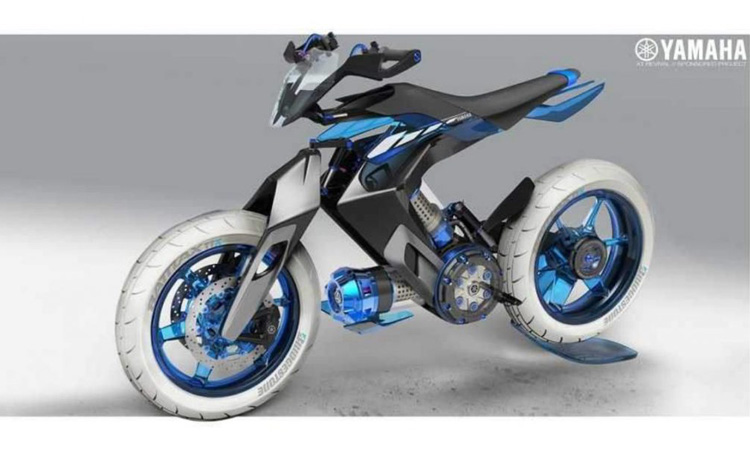 Yamaha XT 500 H2O รถมอเตอร์ไซค์ขับเคลื่อนด้วยพลังงานน้ำ