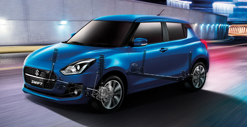 New Suzuki Swift 2022 Eco-Car ยุคใหม่ ประหยัดน้ำมัน 18 กม./ลิตร ขนาดมินิ คล่องตัว เดินทางสะดวก 31