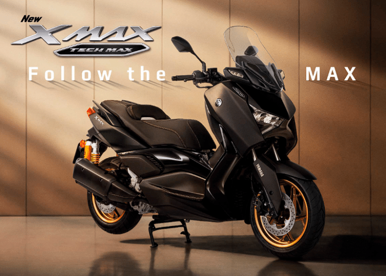 ราคาตารางผ่อน Yamaha Xmax300 Tech Max 2024 อัพเดทสีใหม่ 5
